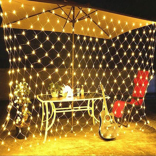 Net Mesh Solar Fairy Lights Zendrop