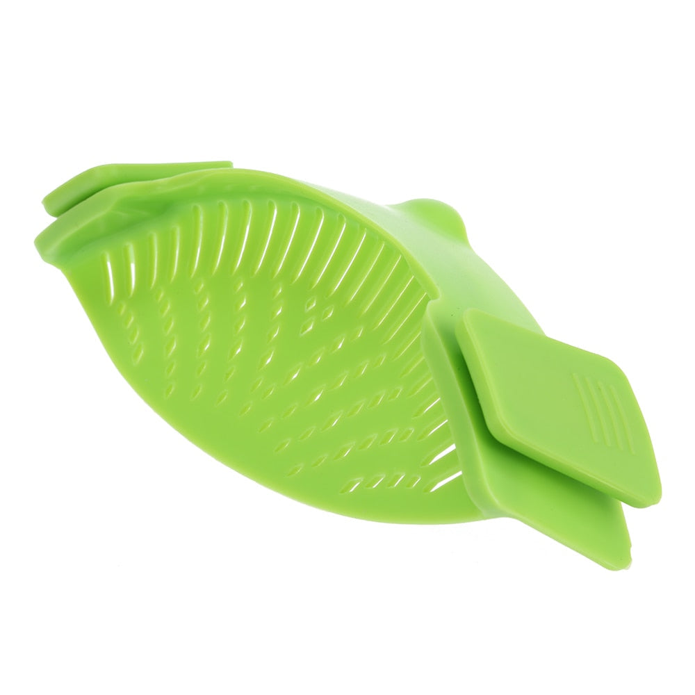 Silicone Kitchen Snap and Strain Filter Zendrop