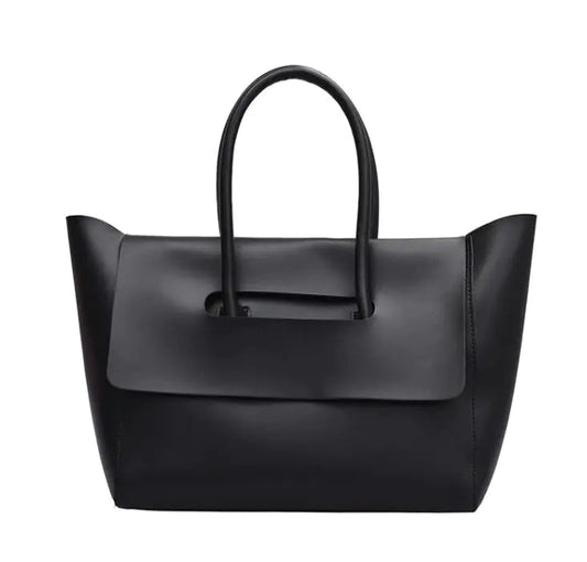 New Fashion Women's Large Capacity Handbag High Quality PU Leather Shoulder Bag Heart Bound Gifts