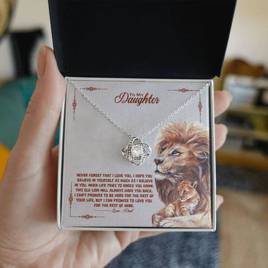 Never Forget - Love Knot Necklace ShineOn Fulfillment