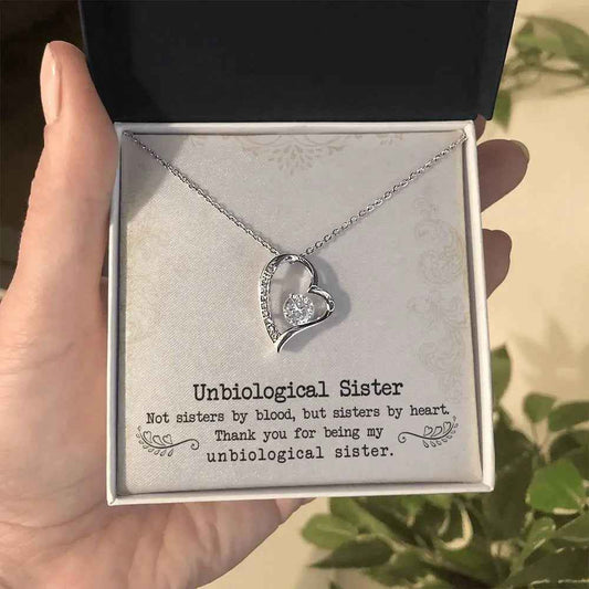 Unbiological Sister - Forever Love Necklace