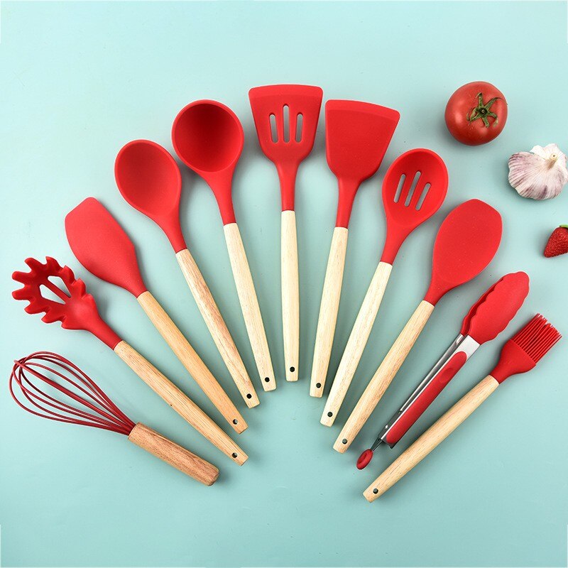 Non Stick Pot Spatula And Spoon Zendrop