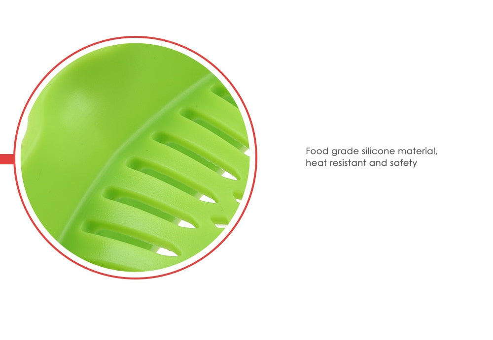 Silicone Kitchen Snap and Strain Filter Zendrop