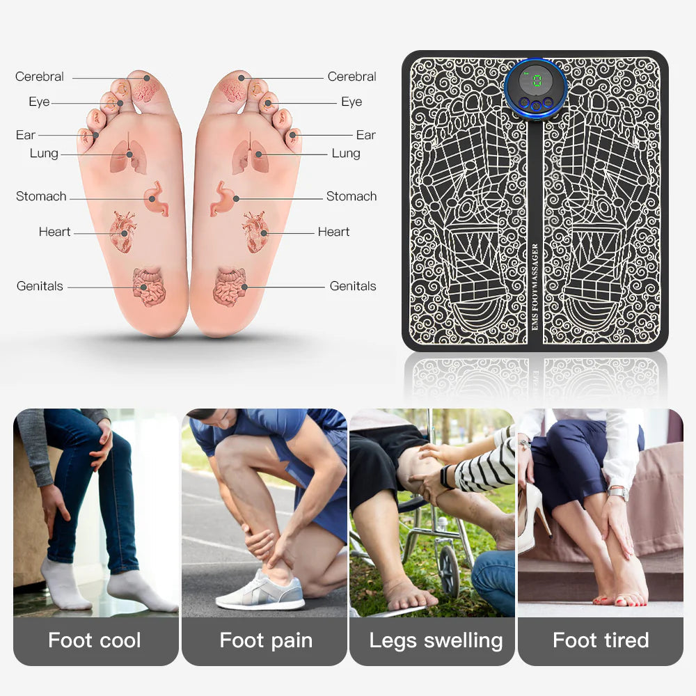 Rechargeable Foot Massage Pad Zendrop