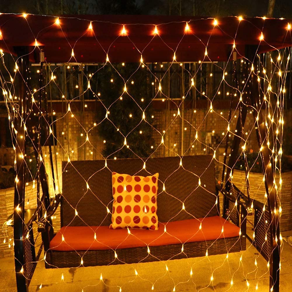 Net Mesh Solar Fairy Lights Zendrop