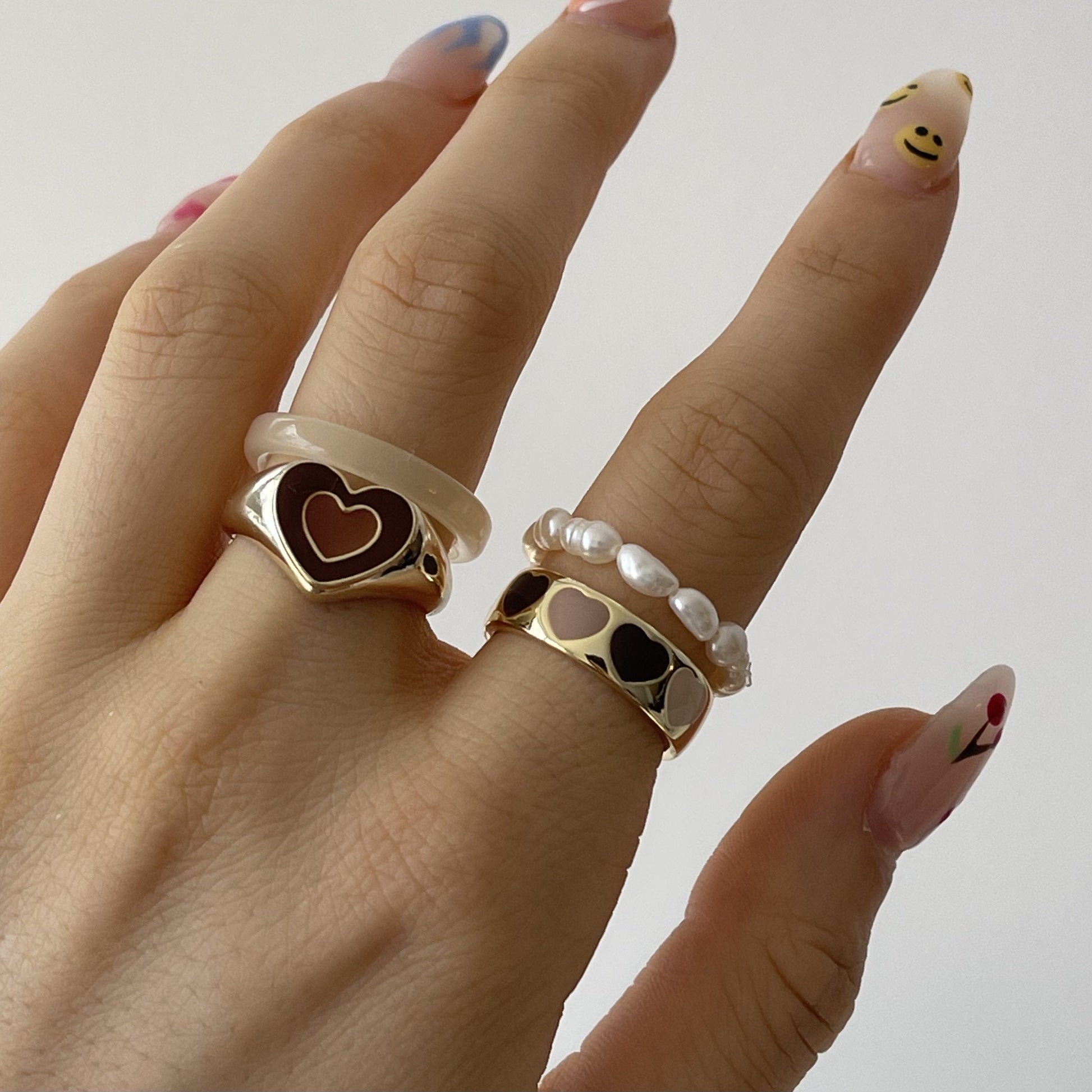 Creative Love Heart Ring Zendrop