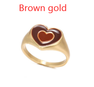 Creative Love Heart Ring Zendrop