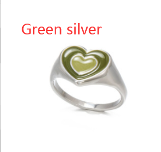 Creative Love Heart Ring Zendrop