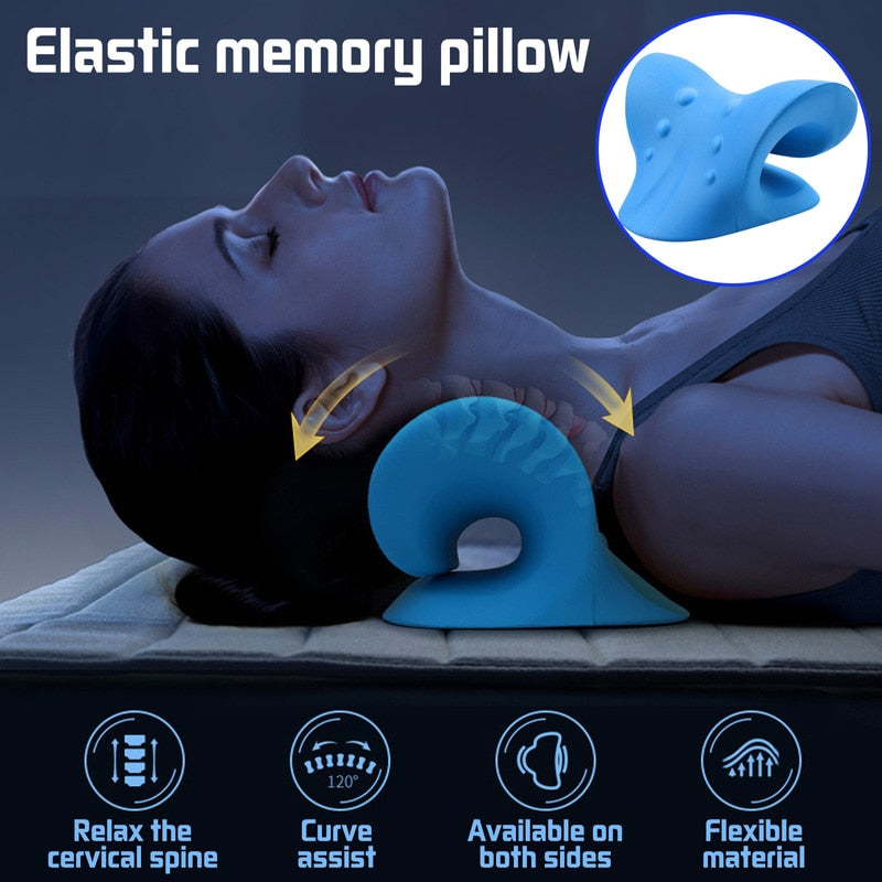 Neck Shoulder Stretcher Pillow Zendrop