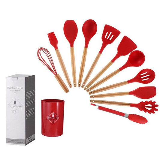 Non Stick Pot Spatula And Spoon Zendrop