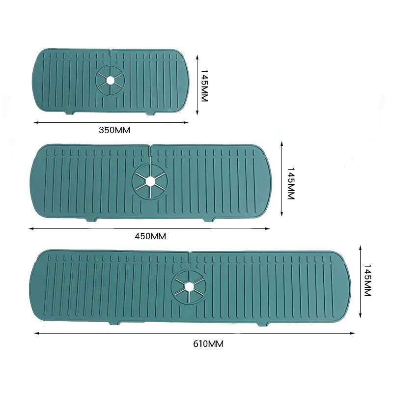 Silicone Sink Draining Mat for Kitchen Faucet Protection Zendrop