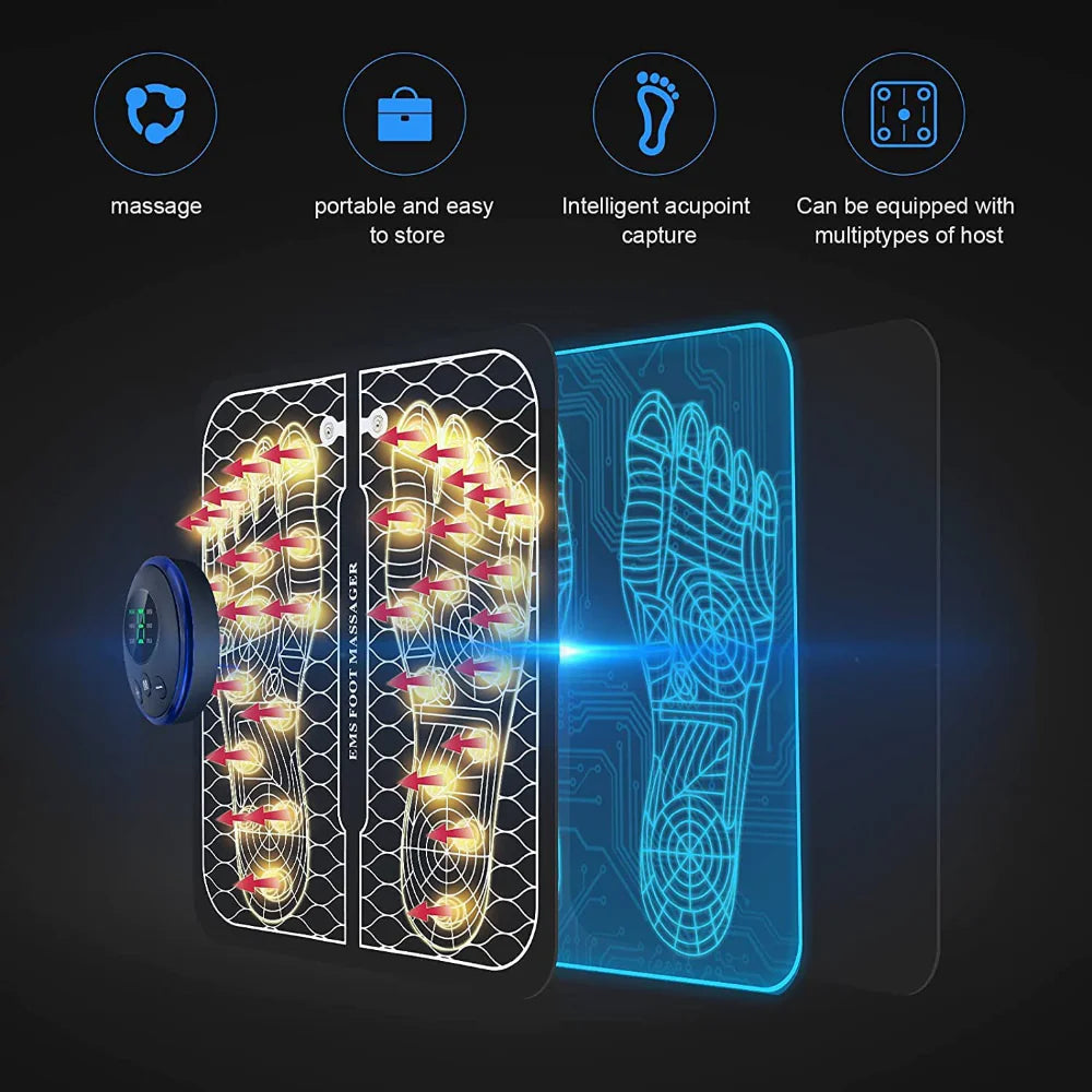 Rechargeable Foot Massage Pad Zendrop