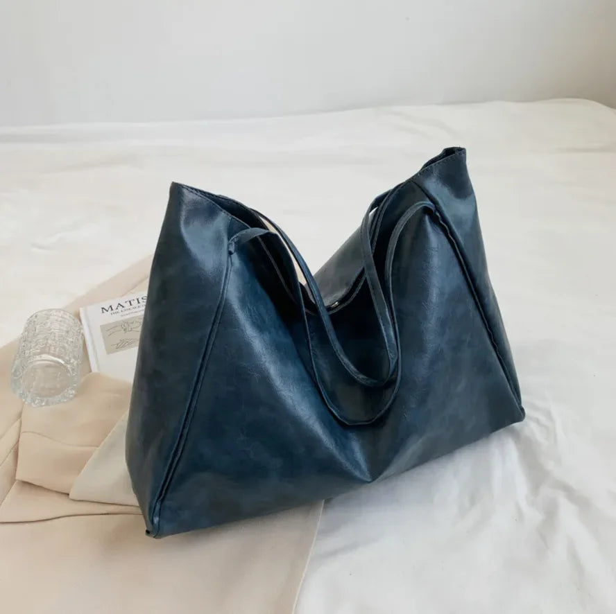 Glossy Retro Tote Bag Heart Bound Gifts