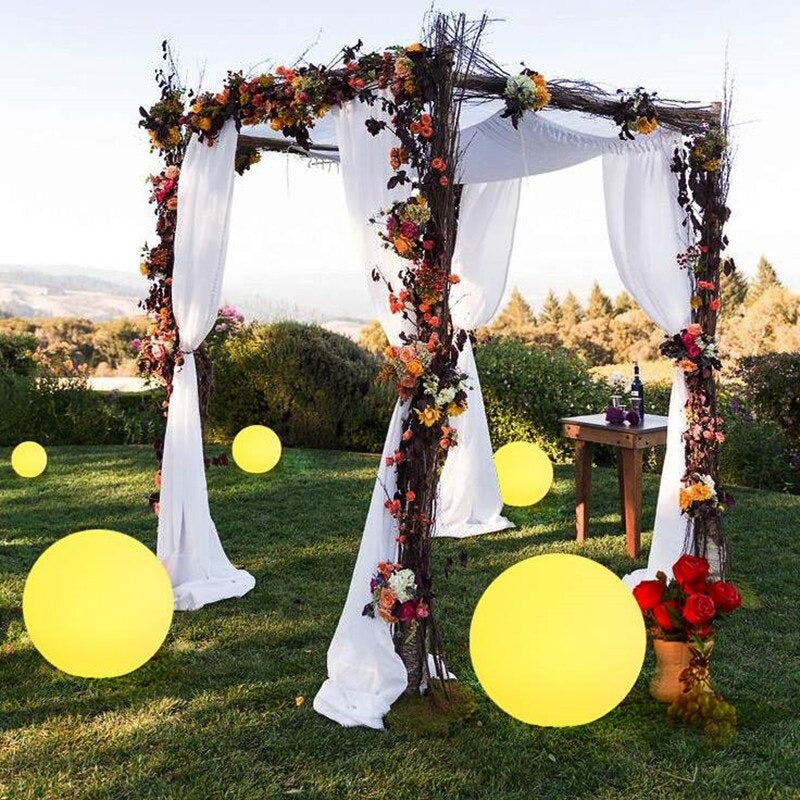 Waterproof Garden Ball Lights For Outdoor Zendrop