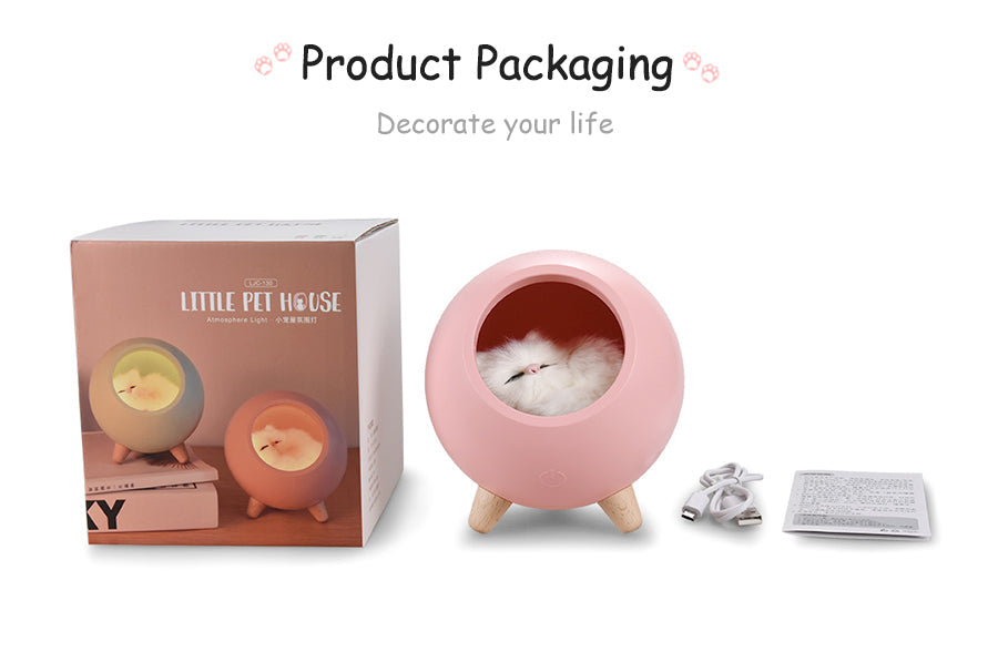 LED Cat Light USB Touch Night Light Zendrop