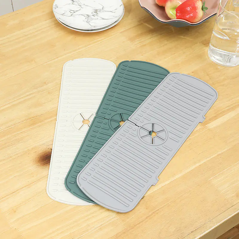 Silicone Sink Draining Mat for Kitchen Faucet Protection Zendrop