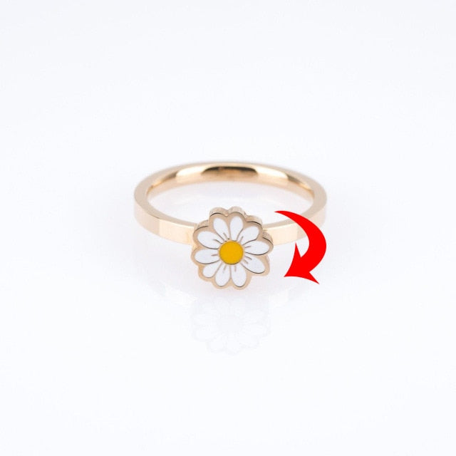 Fidget Spinner Rotatable Ring For Women Zendrop