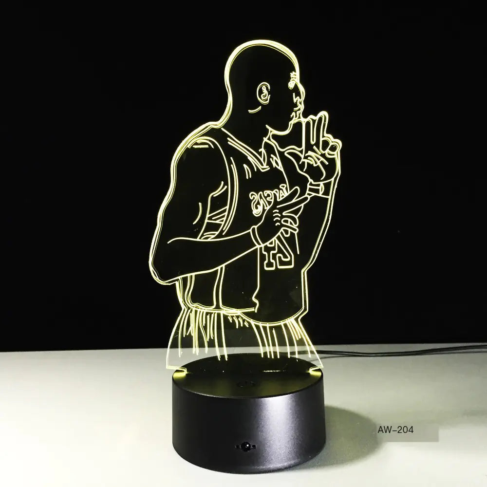 Colorful Touch Control LED Visual 3D Table Lamp Zendrop