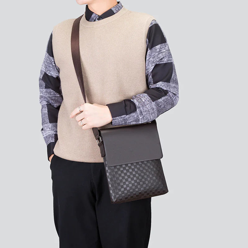Men's Crossbody Casual Messenger Bag Heart Bound Gifts