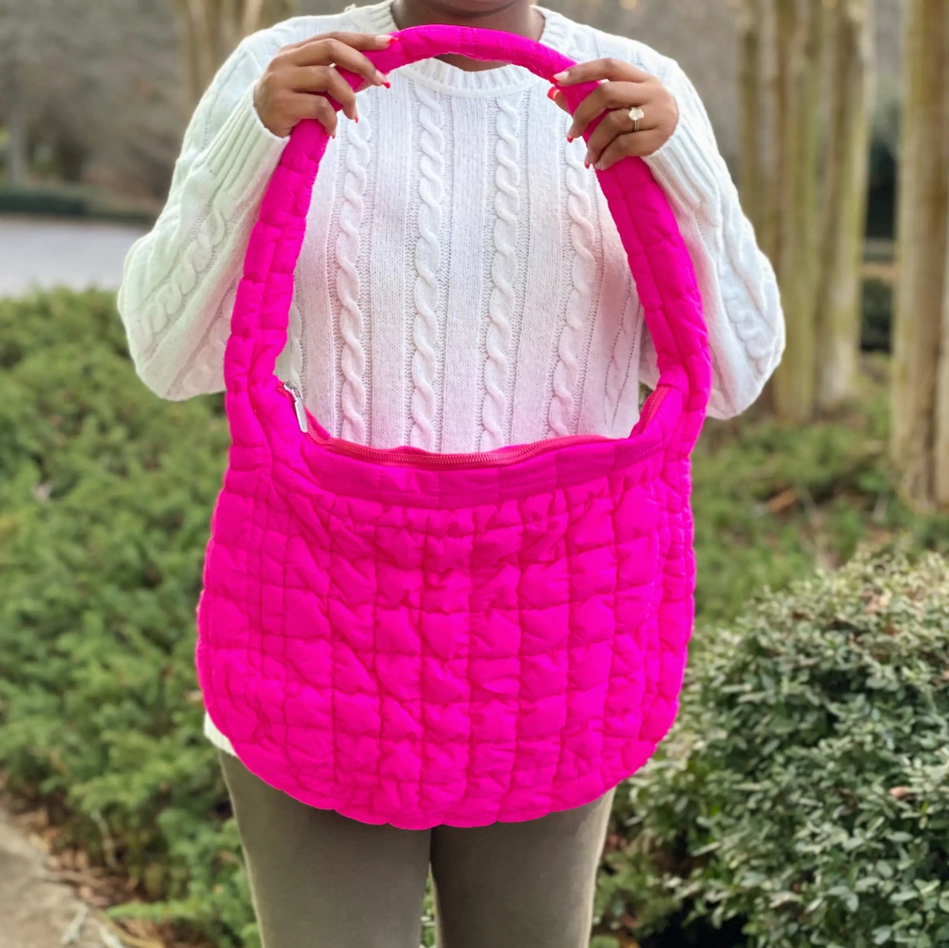 Carry All Quilted Cross Body Bag Heart Bound Gifts