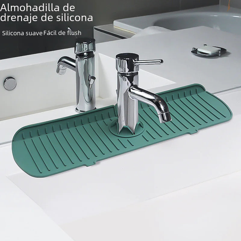 Silicone Sink Draining Mat for Kitchen Faucet Protection Zendrop