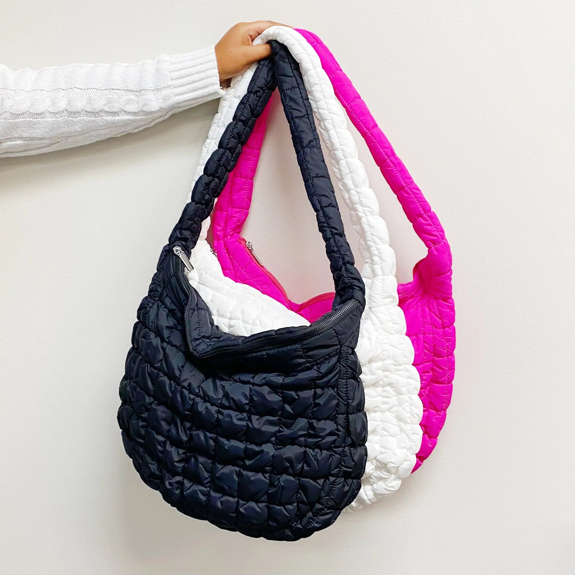 Carry All Quilted Cross Body Bag Heart Bound Gifts