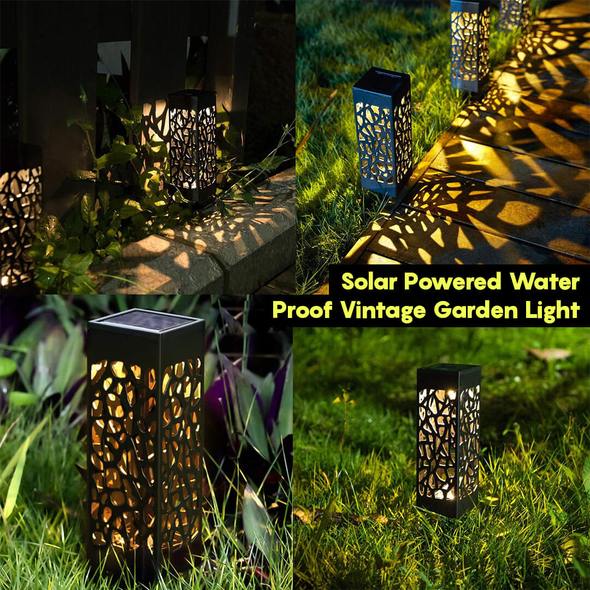 Solar Powered Waterproof Vintage Light Zendrop