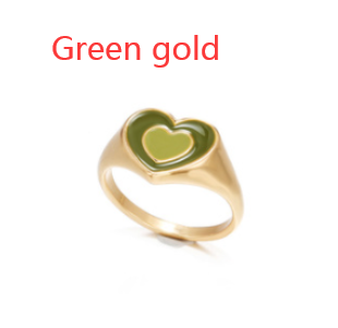 Creative Love Heart Ring Zendrop