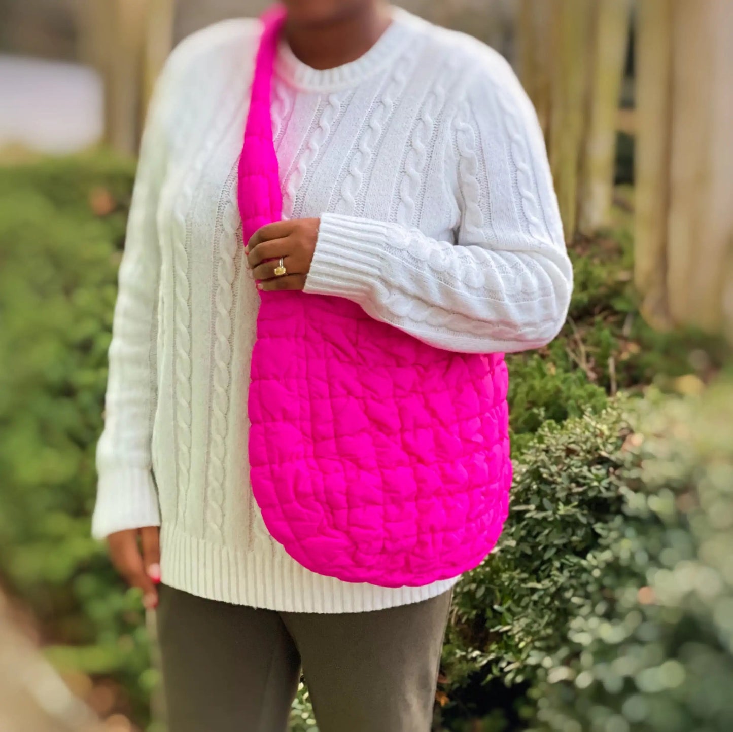 Carry All Quilted Cross Body Bag Heart Bound Gifts