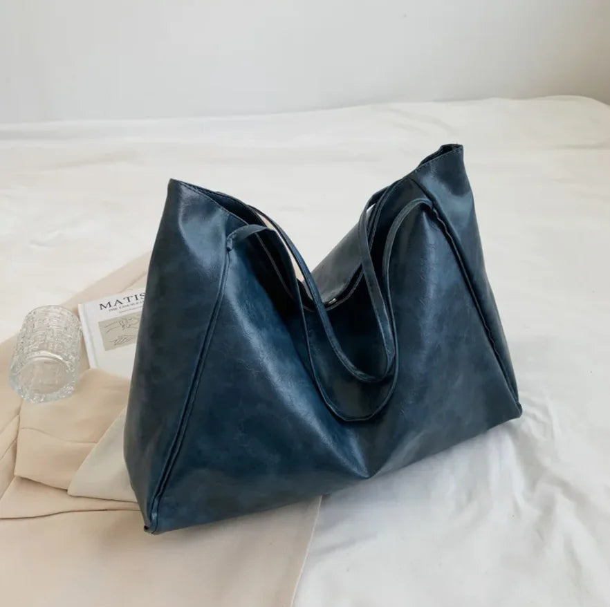 Glossy Retro Tote Bag Heart Bound Gifts