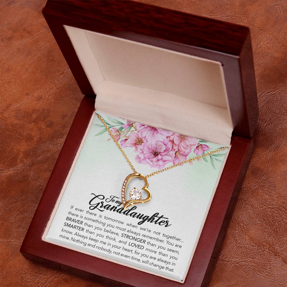 Brave Granddaughter - Forever Love Necklace ShineOn Fulfillment