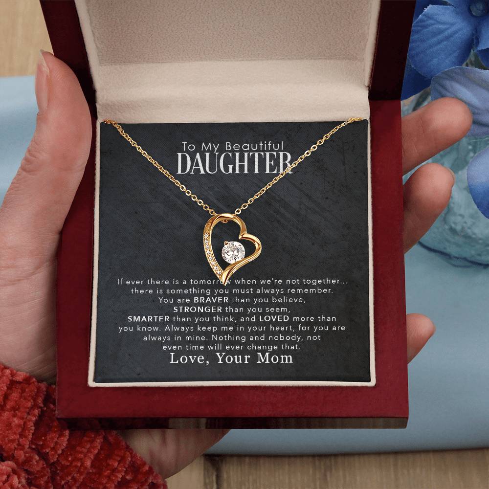My Beautiful Daughter - Forever Love Necklace ShineOn Fulfillment
