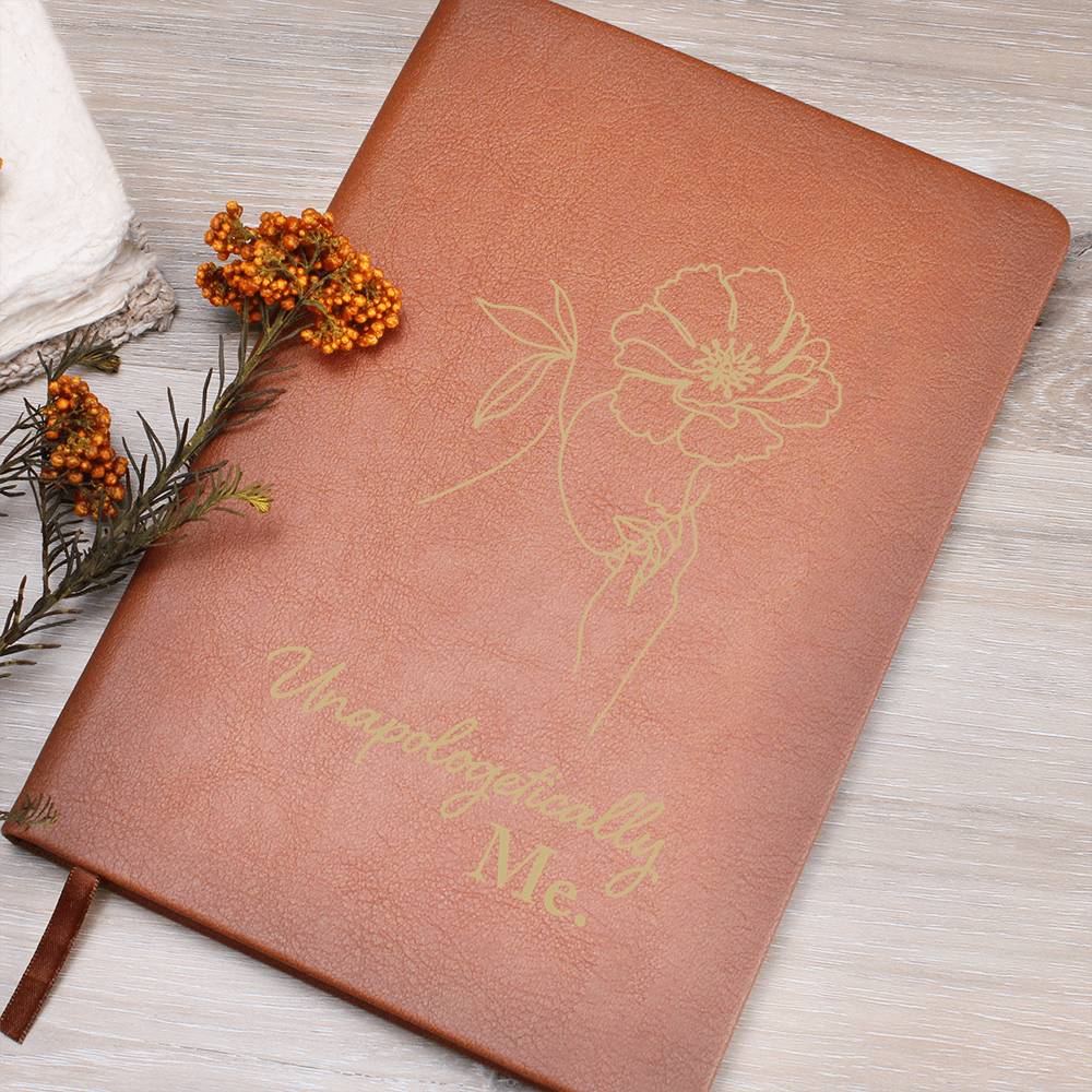 Unapologetically Me - Leather Journal ShineOn Fulfillment