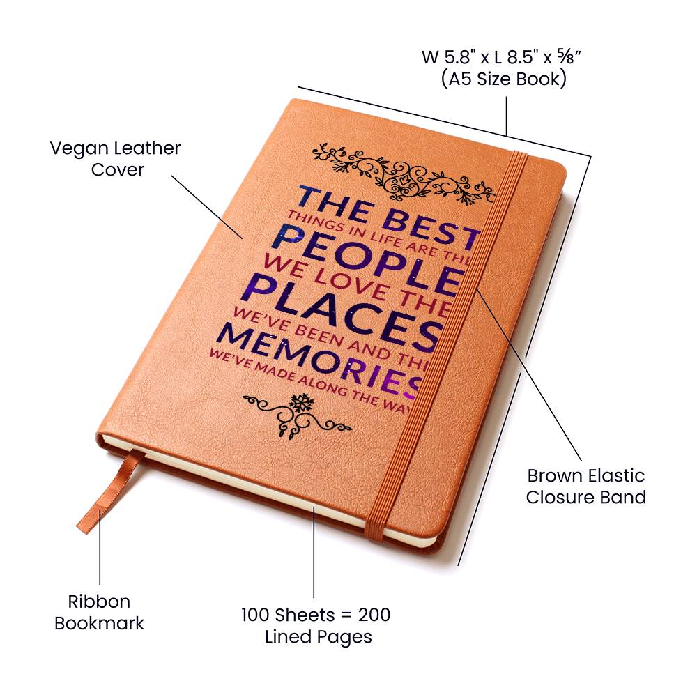 People, Places, Memories - Journal ShineOn Fulfillment