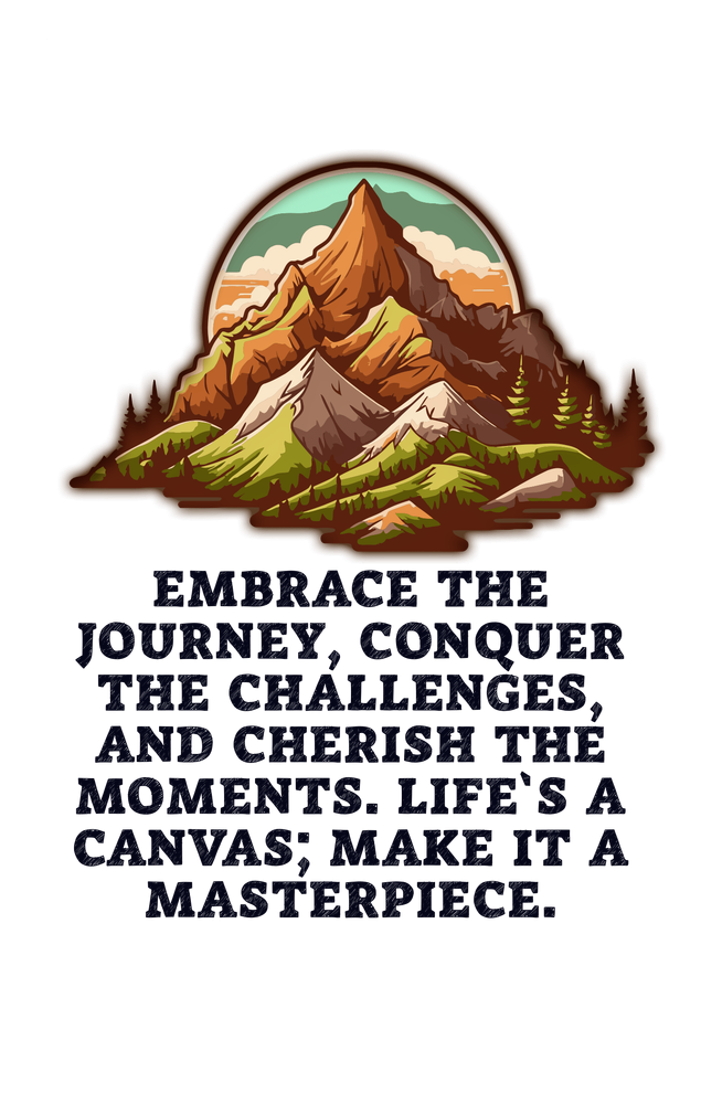 Embrace the Journey - Journal ShineOn Fulfillment