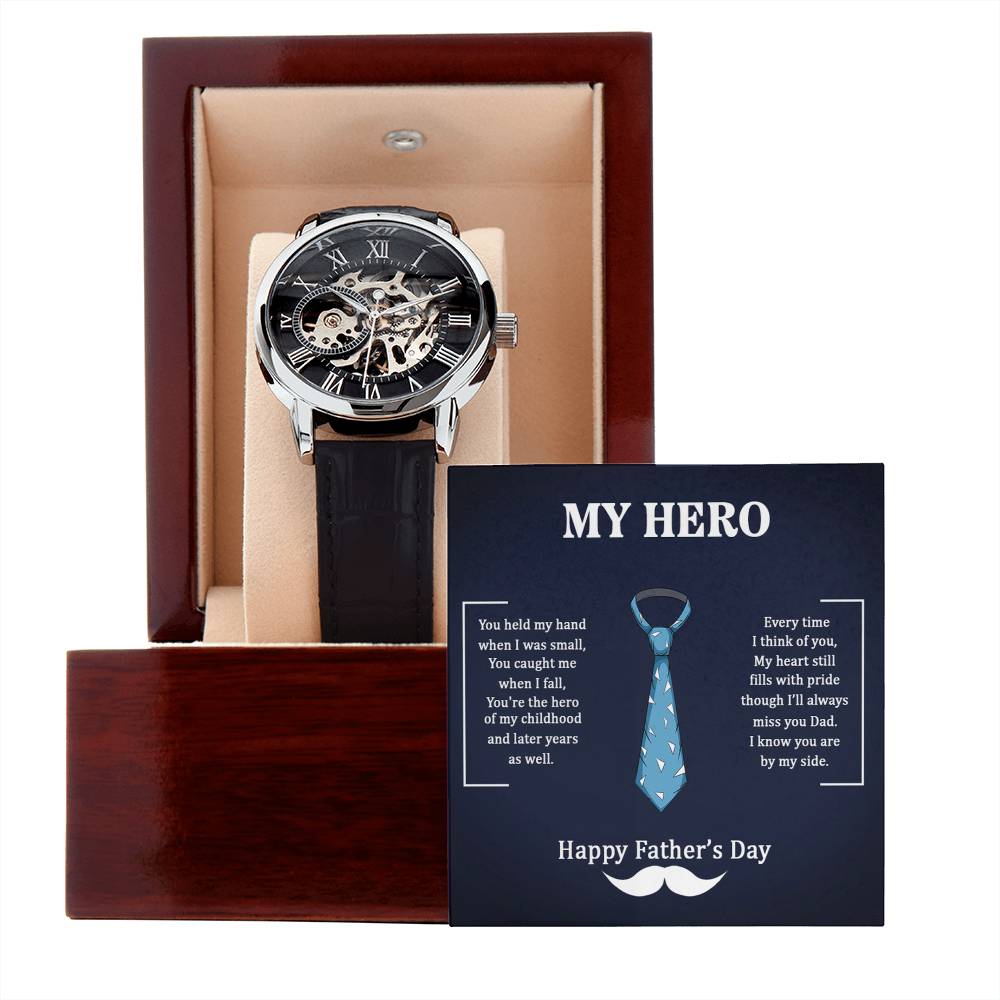 My Hero Dad - Openwork Watch ShineOn Fulfillment