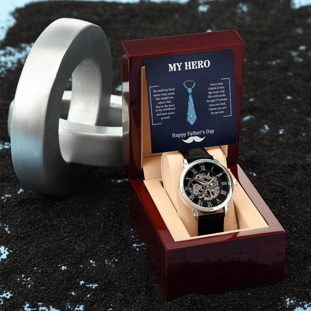 My Hero Dad - Openwork Watch ShineOn Fulfillment
