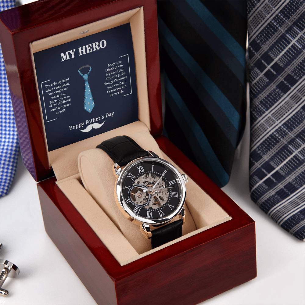 My Hero Dad - Openwork Watch ShineOn Fulfillment