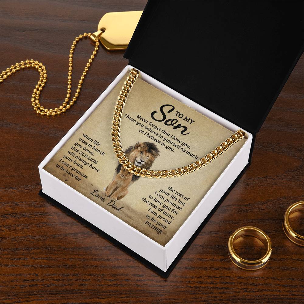 Never Forget - Cuban Link Chain ShineOn Fulfillment