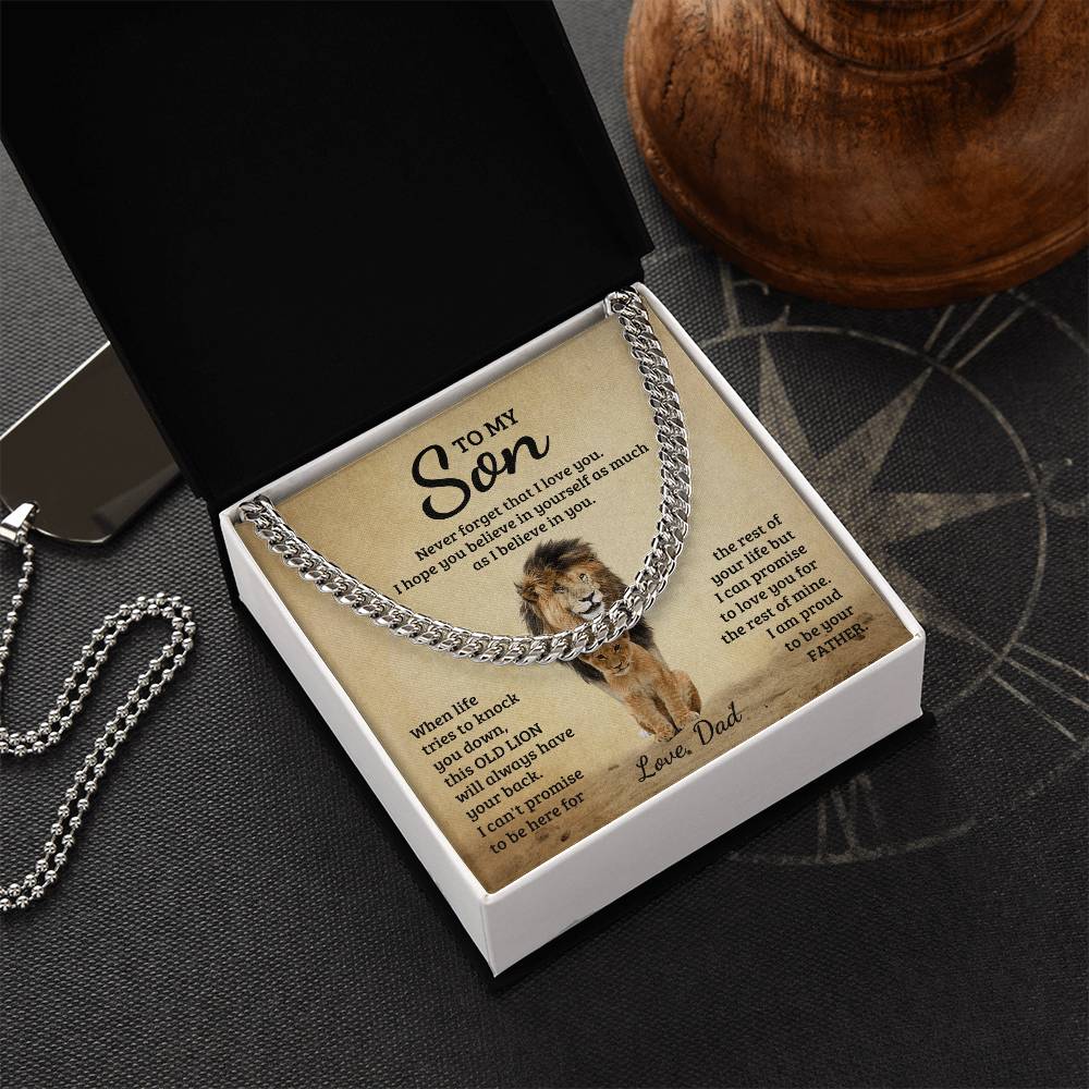 Never Forget - Cuban Link Chain ShineOn Fulfillment