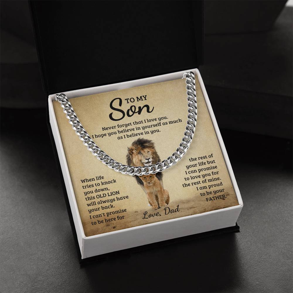 Never Forget - Cuban Link Chain ShineOn Fulfillment