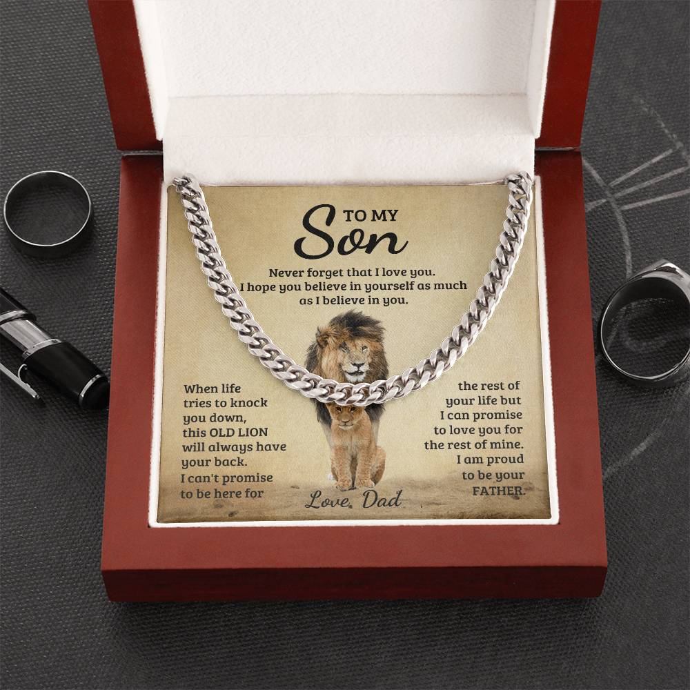 Never Forget - Cuban Link Chain ShineOn Fulfillment