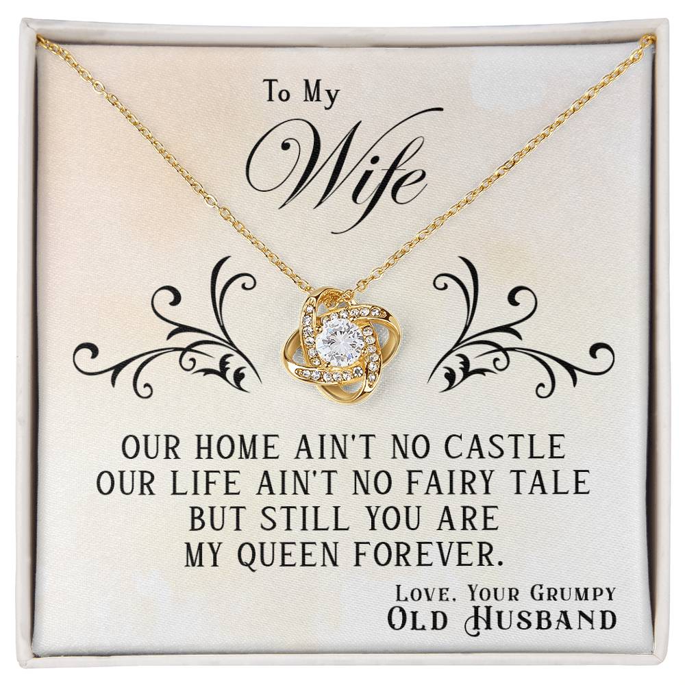 My Queen Forever - Love Knot Necklace ShineOn Fulfillment