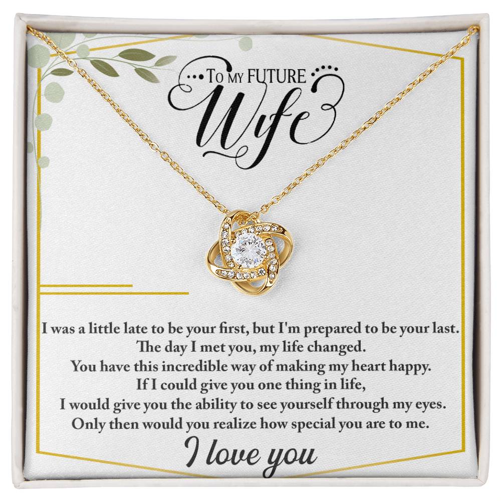 Future Wife - Love Knot Necklace ShineOn Fulfillment
