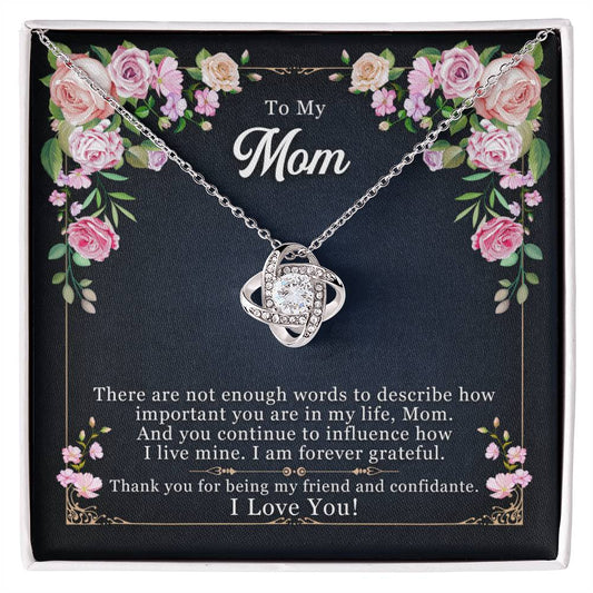 Forever Grateful - Love Knot Necklace ShineOn Fulfillment
