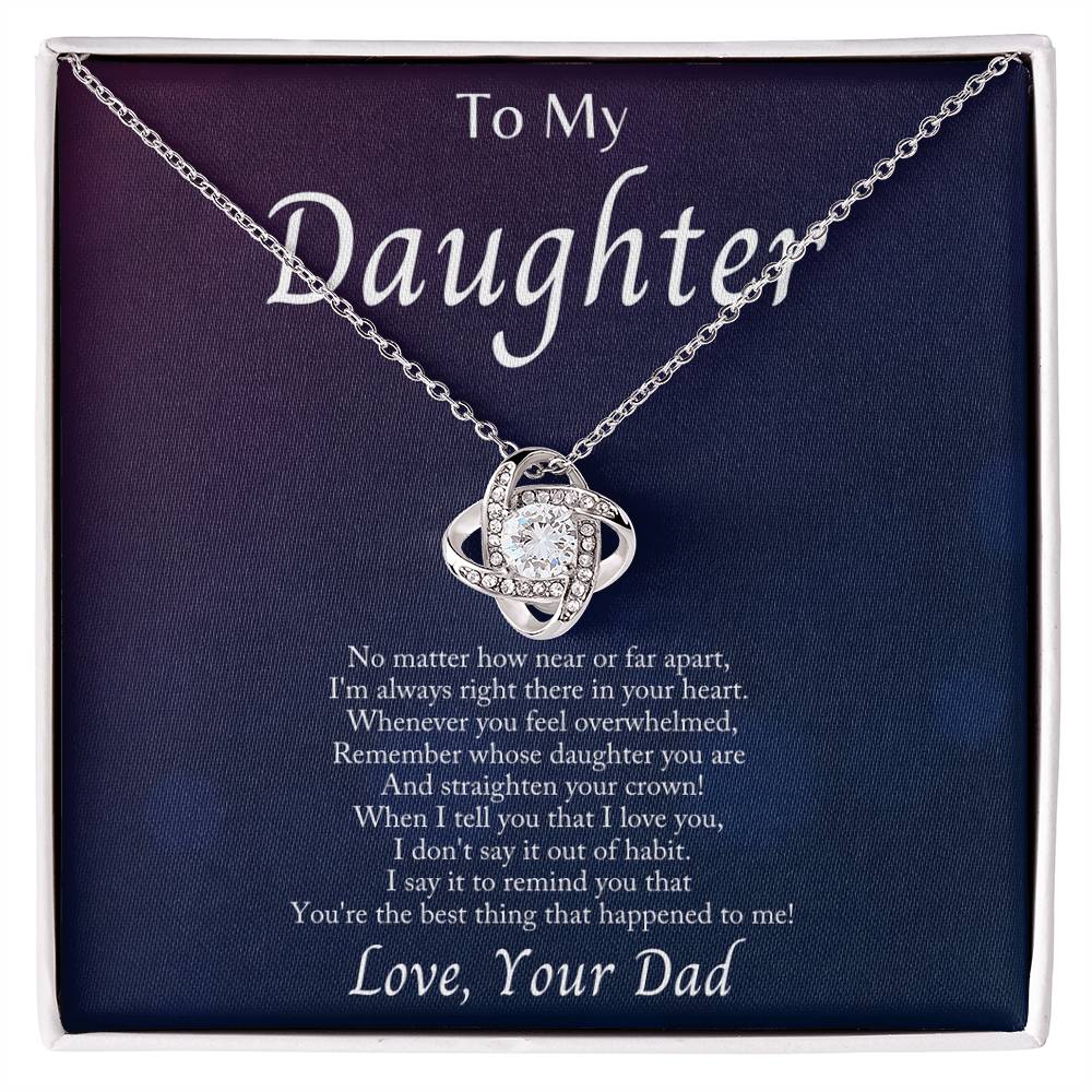 Im Always With You - Love Knot Necklace ShineOn Fulfillment
