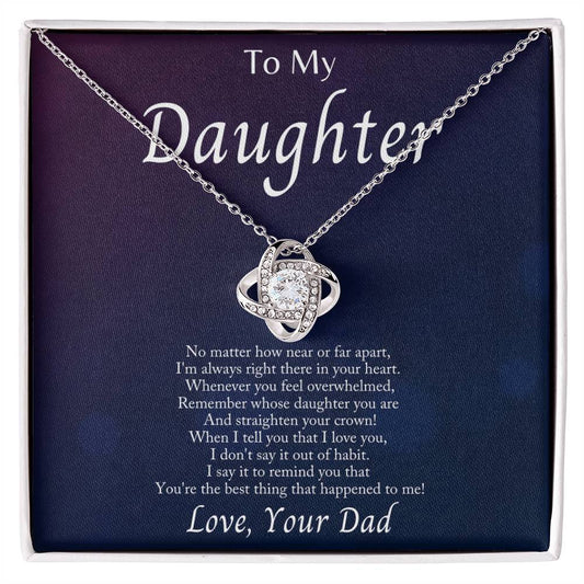 Im Always With You - Love Knot Necklace ShineOn Fulfillment