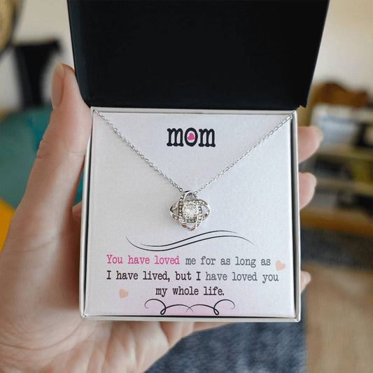 My Whole Life - Love Knot Necklace ShineOn Fulfillment