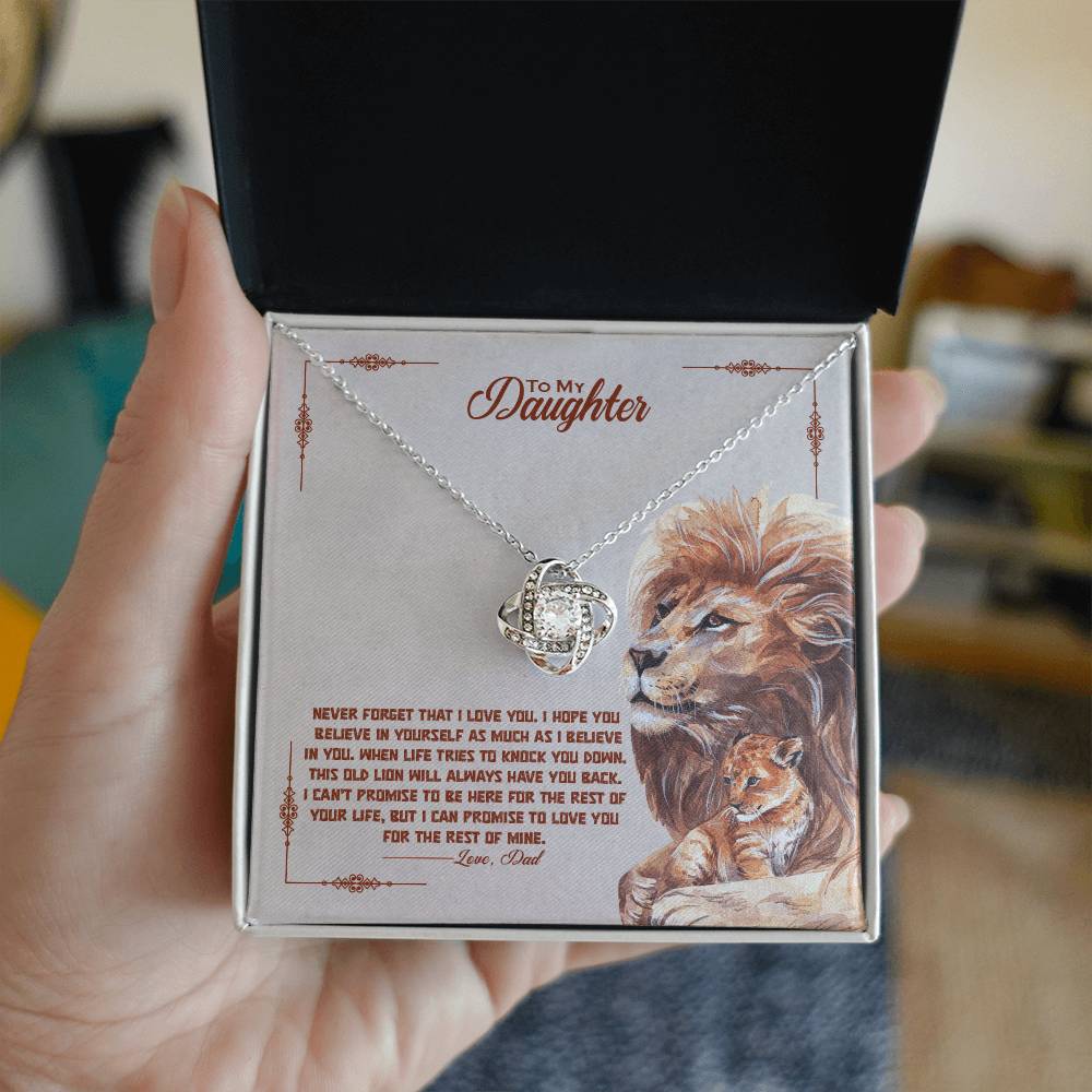 Never Forget - Love Knot Necklace ShineOn Fulfillment