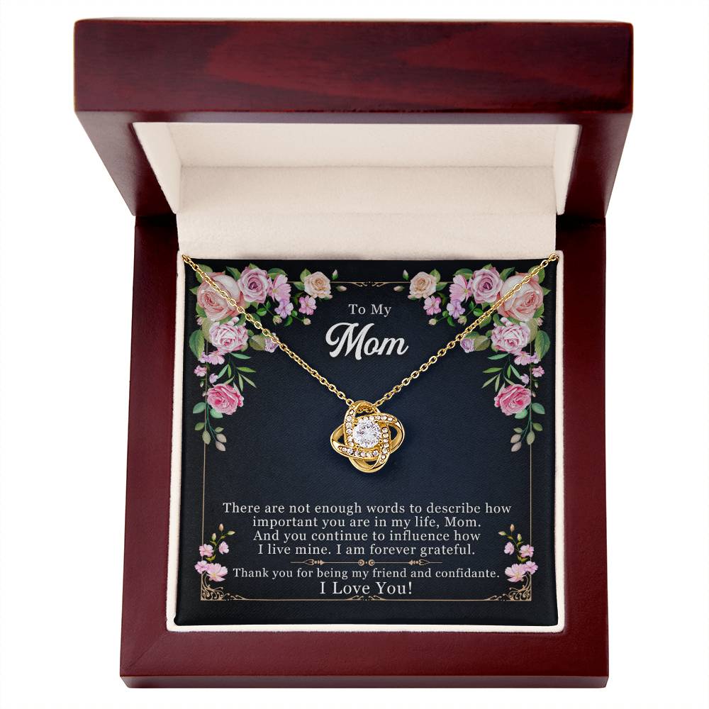 Forever Grateful - Love Knot Necklace ShineOn Fulfillment